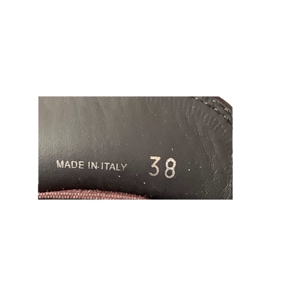 Prada Logo Plaque Slip-On Cordova Chocolate Brushed Leather Loafers (Ultralux) - Picture 6 of 10